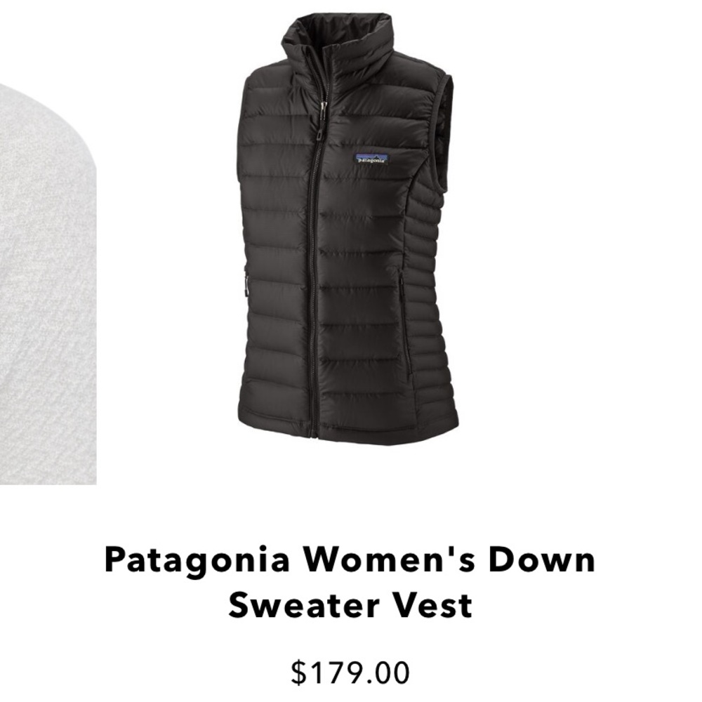 Patagonia Women’s down vest